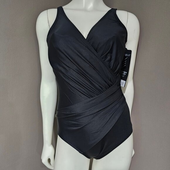 Miraclesuit DD-Cup Solid Oceanus Black - Picture 2 of 9